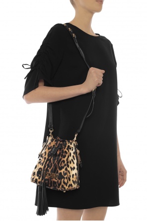 Patterned bag with logo, zdjęcie 2 Patterned bag with logo od Moschino